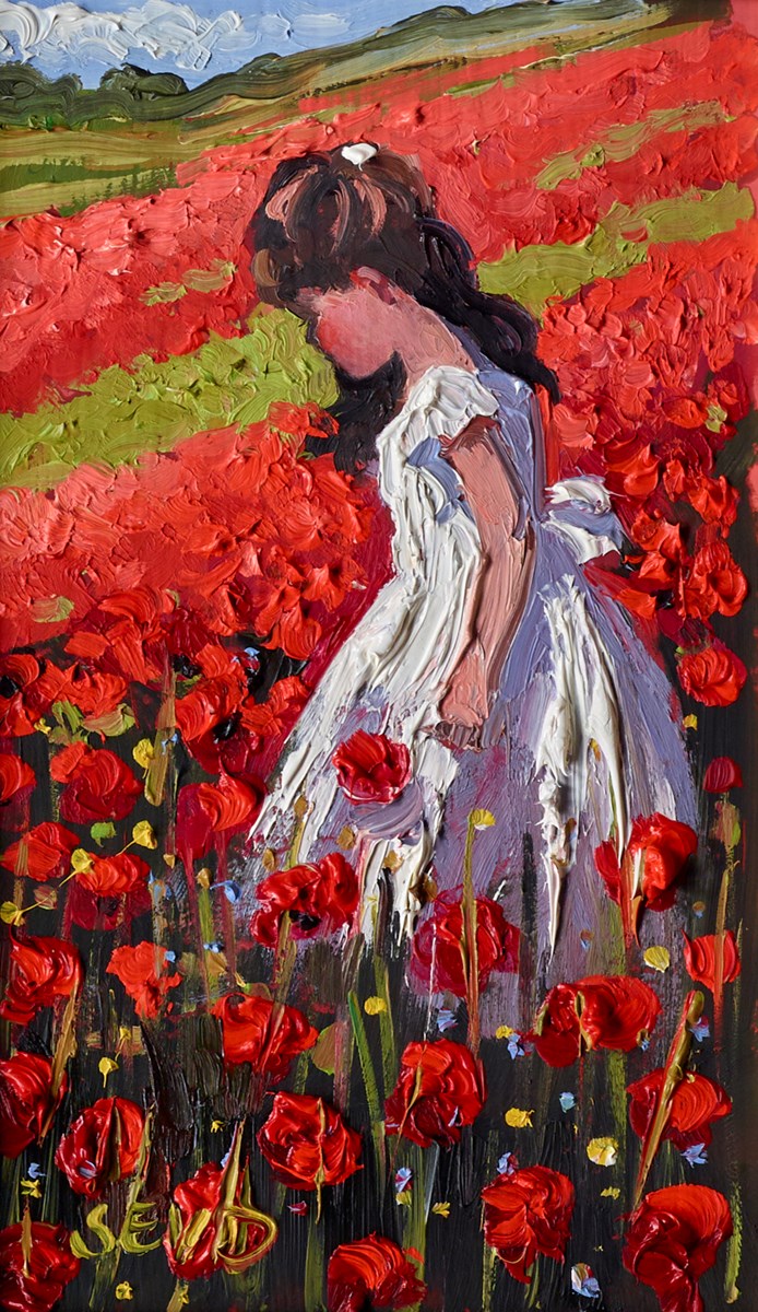 Strolling Through The Poppies